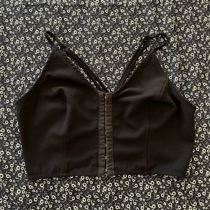 Corset-Style Free People Crop Top!